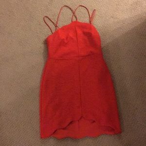 Topshop Red dress